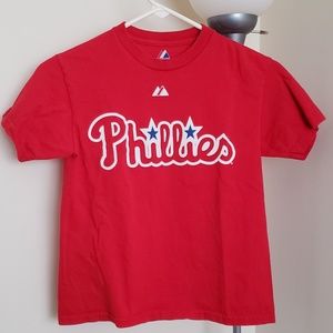 Boys Collectible Phillies Halladay Shirt